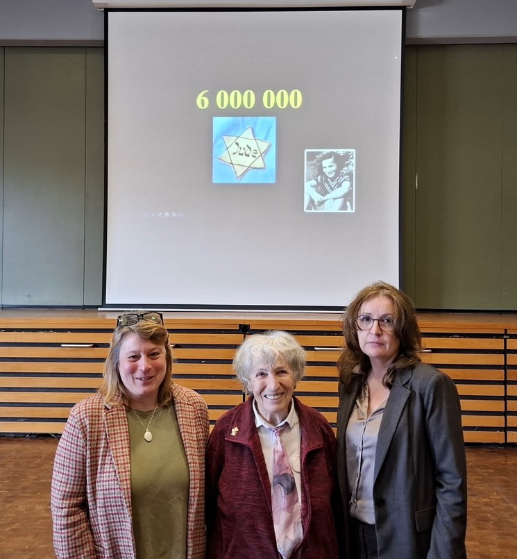 Frau Beckermann und Frau Rittmeyer mit Frau Vidláková