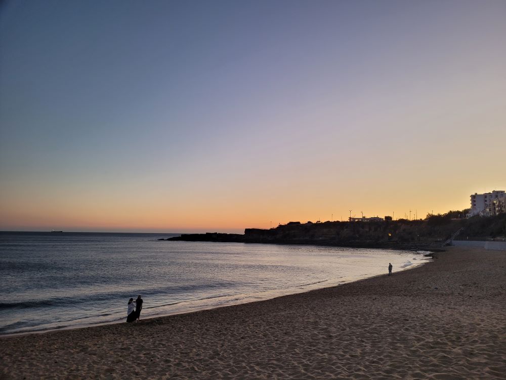 Strand von Lissabon