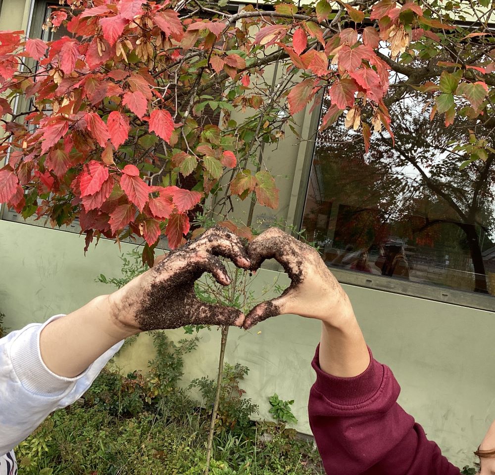 Die AG Natur Pur zeigt ihre Liebe für die Natur