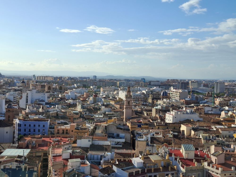Blick über Valencia