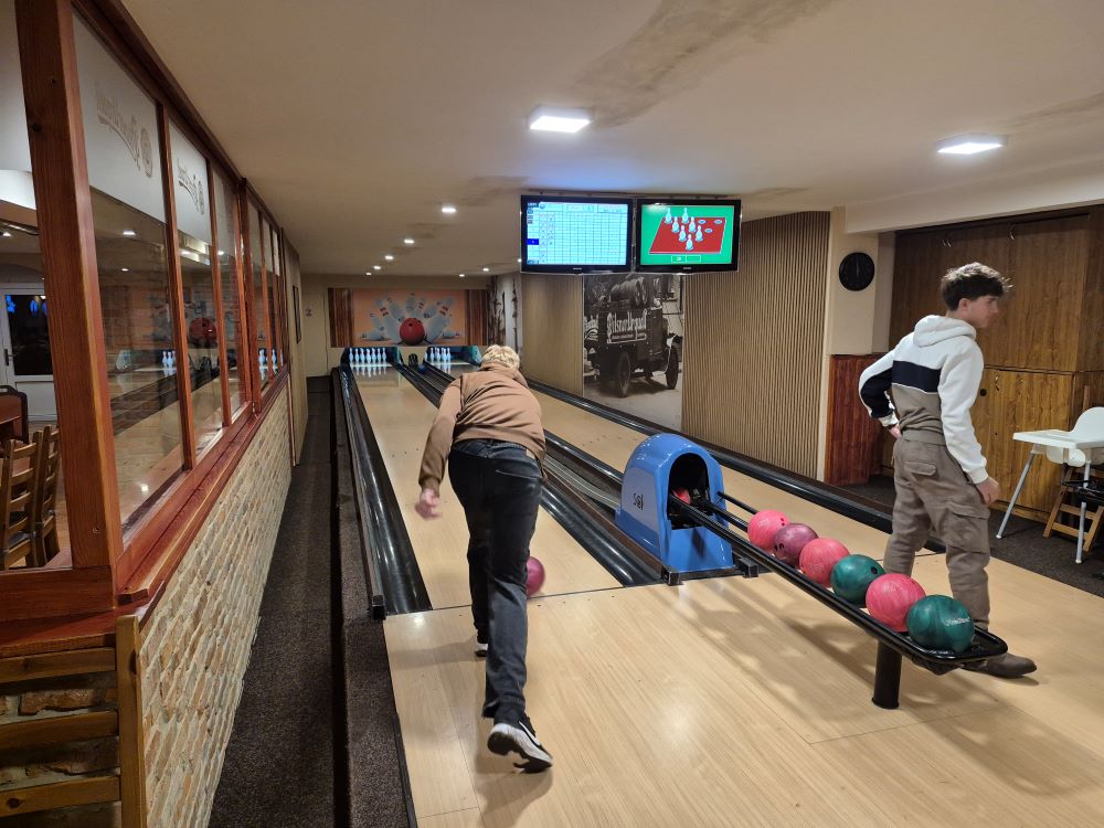 Bowling beim Tschechienaustausch
