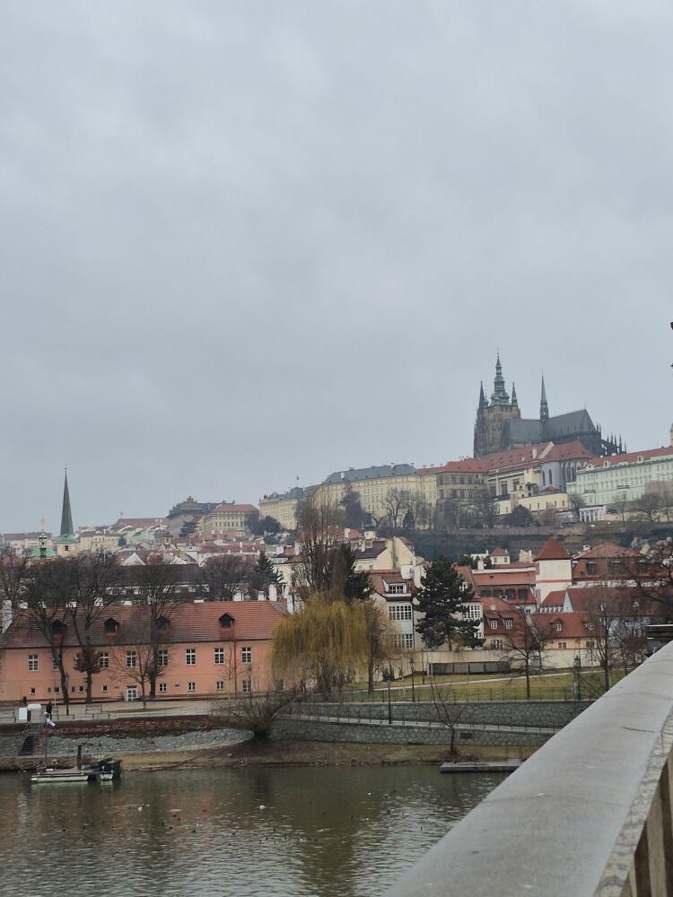 Blick zur Prager Burg