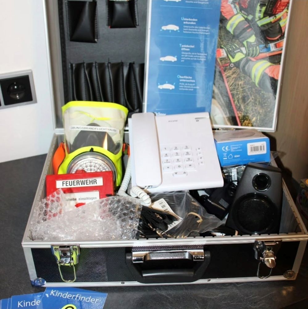 Materialkoffer zur Brandschutzerziehung