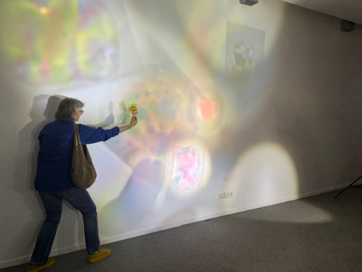 Installationen zu "Licht und Schatten"