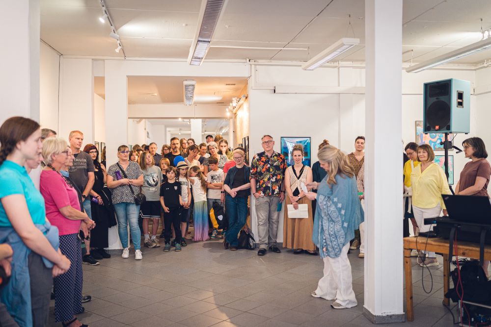Eröffnung der Ausstellung "Zeit"